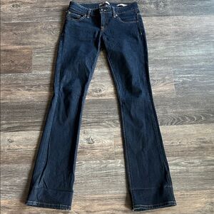 Women’s Guess Dark Blue Bootcut Jeans Sz 25